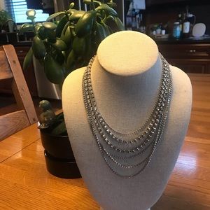 Guess 6 tier necklace